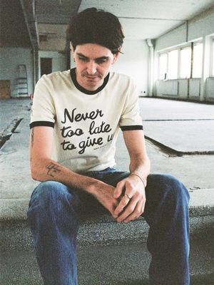 Ricky Too Late T-Shirt Ecru | Nudie Jeans