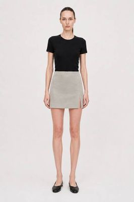 Tailored Mini Skirt
