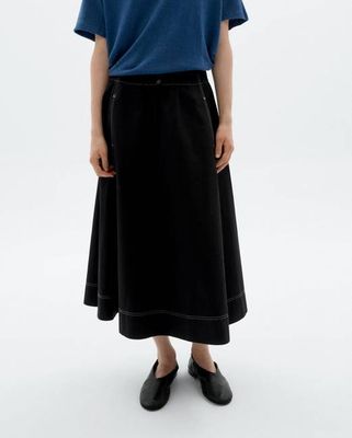 Paper touch midi Olatz skirt
