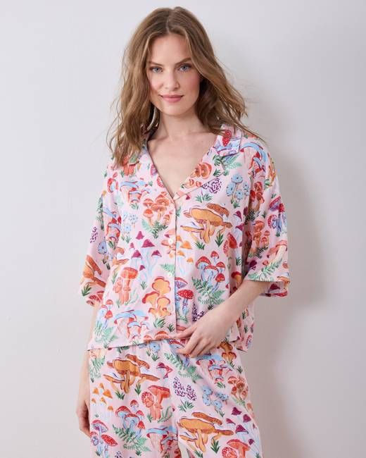 Mushroom Medley - Eco Satin Wildest Dreams Set - Blush
