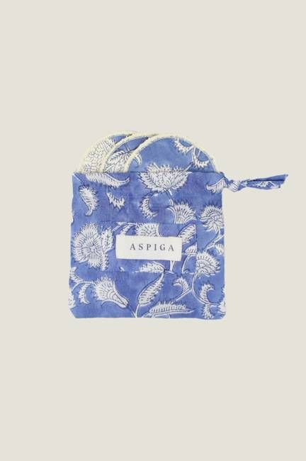 Face Pads | Flower Marina Blue