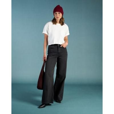 Harper Loose Flare Smoky Noir