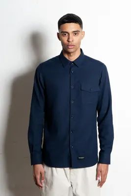 Duurzaam overhemd Hinas | navy blue - common | era