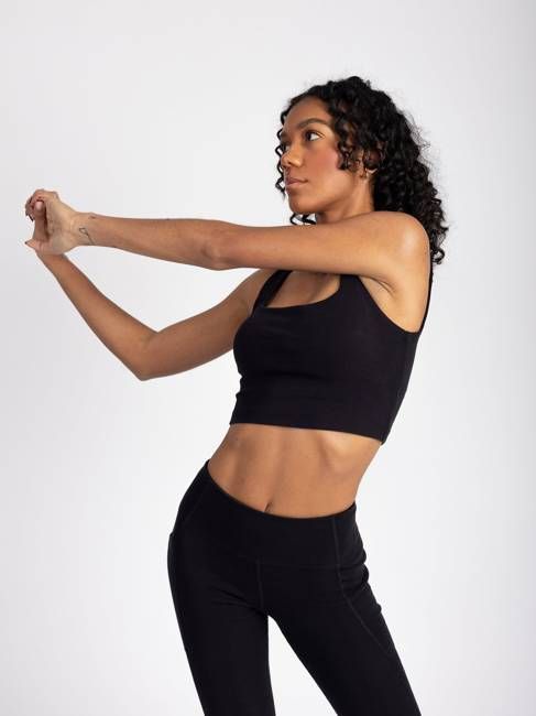 PlantTec™ Organic Built-in Bra Tank | Eclipse