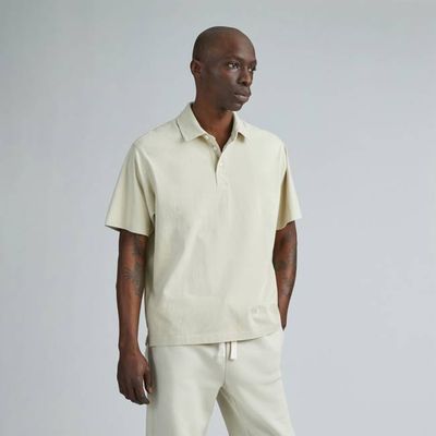 The Premium Weight Relaxed Polo | Pelican