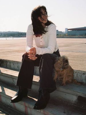 Mira Henley Waffle Egg White regular fit henley | Nudie Jeans