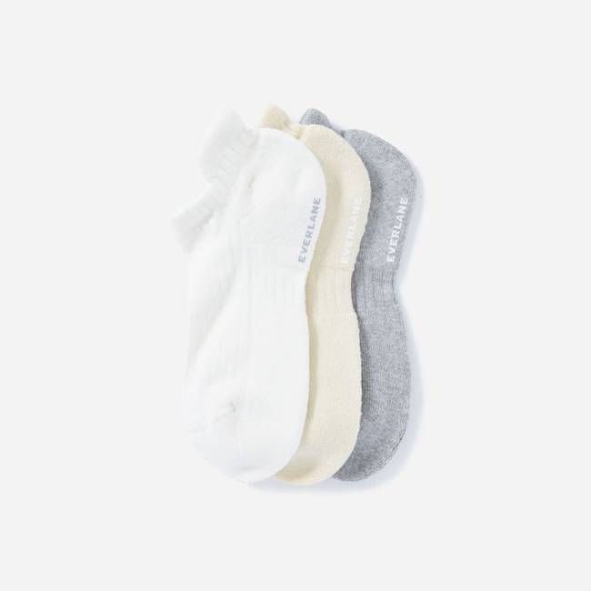 The Organic Cotton Ankle Sock 3-Pack | Neutral Multi