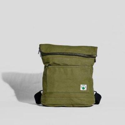 Cora + Spink Mini Pickle BackPack Green