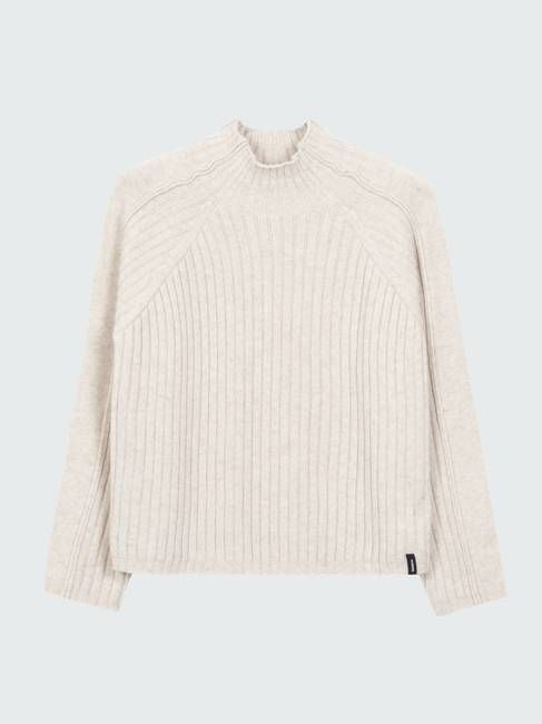 Women's Breakwater High Neck Ribbed Jumper