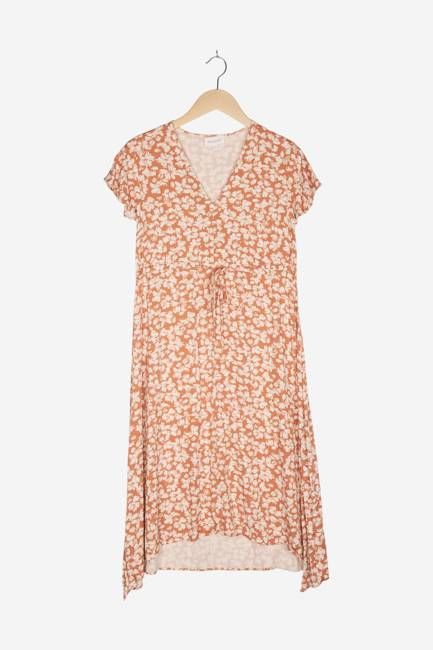 Webkleid mit Alloverprint RS