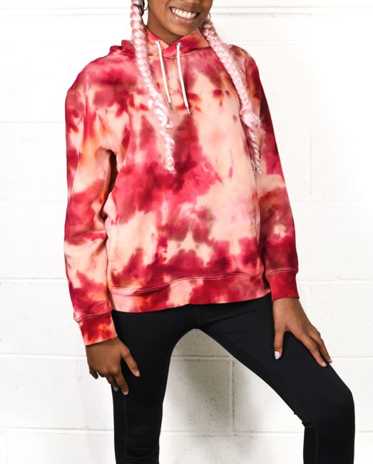 Femme Tie-Dyed Upcycled Hoodie