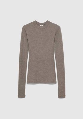 Long-sleeve Jersey Wool