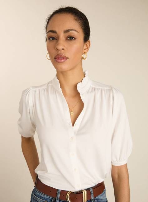 Janey Short Sleeve Blouse