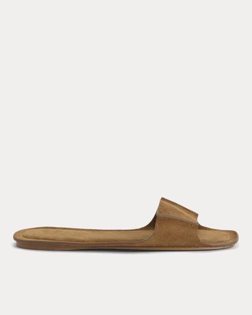 Everlane Made in Italy Opanka Band Sandal — Biscott Suede