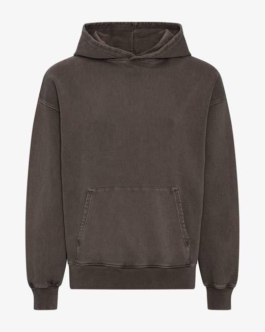 Organic Oversized Hood - Faded Mud