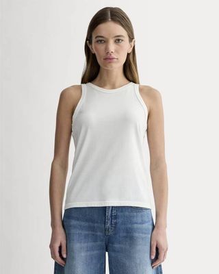 The Tank in Essential Cotton | White