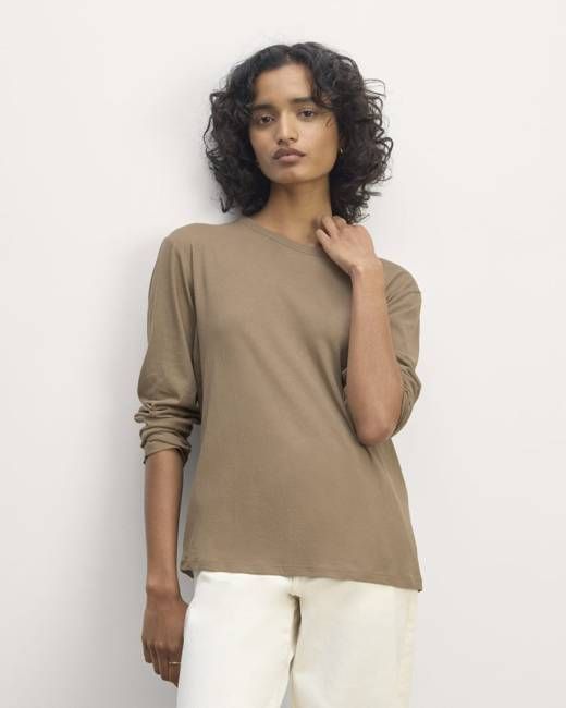 The Air Long-Sleeve Tee | Clay