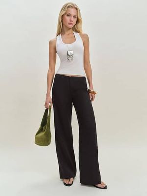 Vida Linen Low Rise Short Pant