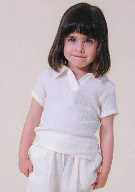 Nico Toddler Top - Ivory