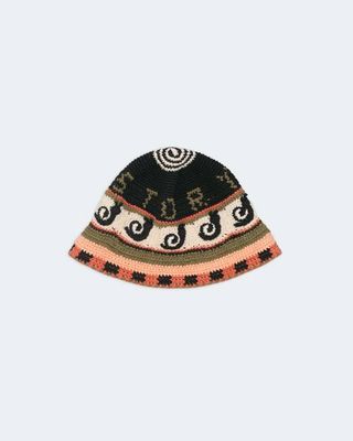 Kids Brew Hat - Olive Snail
