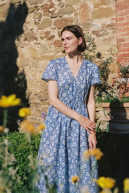 The Dawn Dress | Aster Field Lapis