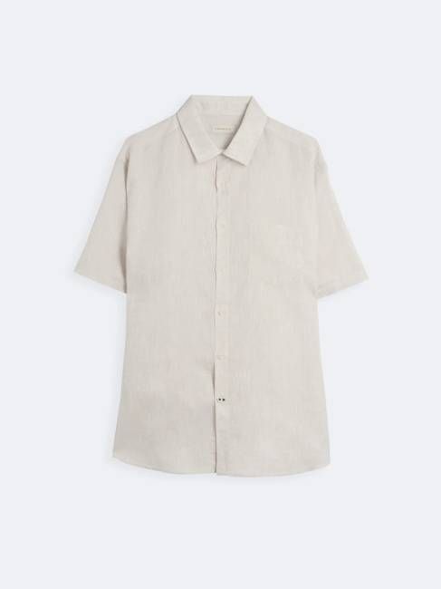Linen Shirt Short Lido Nature