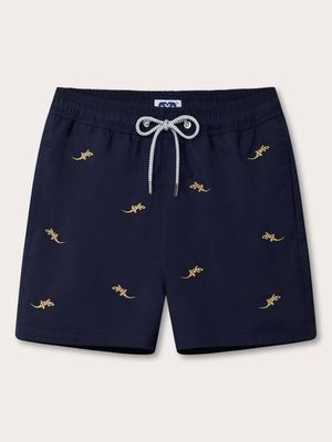Men's Off The Wall Embroidered Staniel Swim Shorts