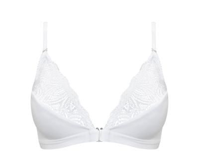 Lotus White Soft Bra