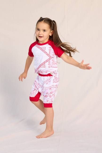 Kids T-Shirt + Sleep Short PJ Set