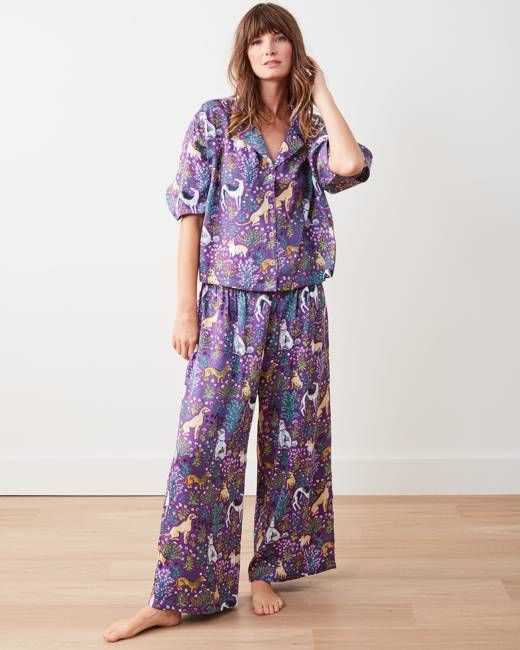 Must Love Dogs - Petite Eco Satin Wildest Dreams Set - Amethyst