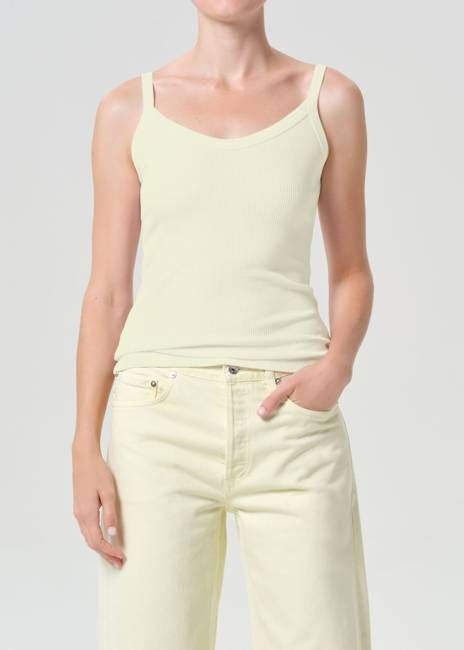 Jordan Tank in Lemon Drop