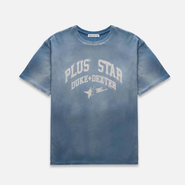 Plus Vintage Washed Navy T-Shirt