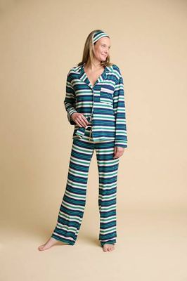 Sample Sale: Long Sleeve Button Down Pajama Set