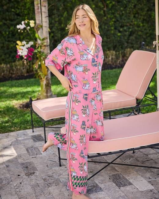 Spa Day - Petite Eco Satin Wildest Dreams Set - Pink Polish