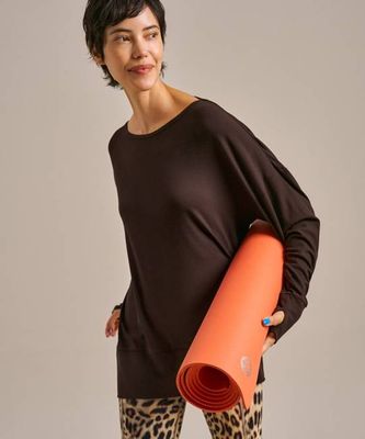 Open Back Long Sleeve Top