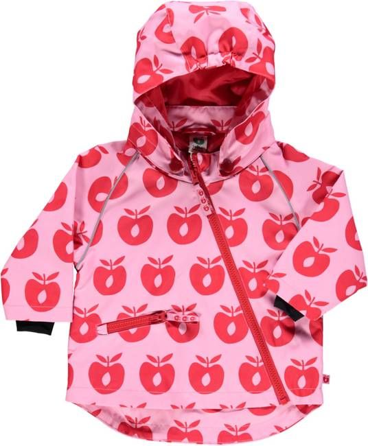 Baby jacket with apples