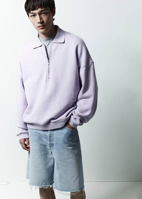 Pace Sweatshirt in Aster