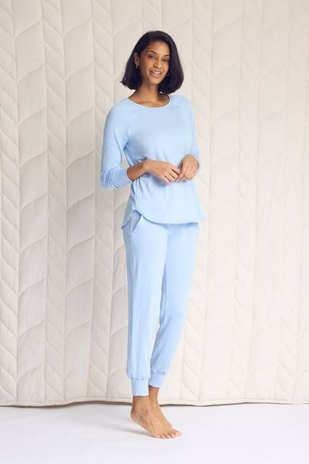 Relaxed Long Sleeve Top + Harem Pant
