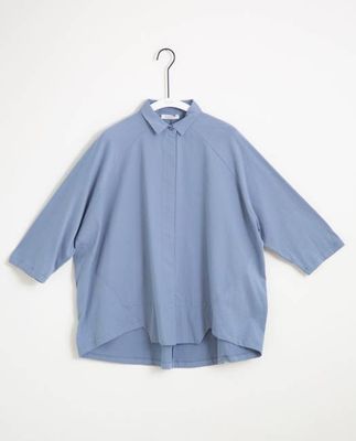 Terry Organic Cotton Shirt In Sky