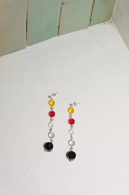 Sea + Pattern Miró Earrings