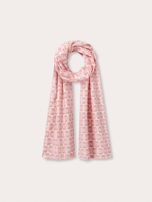 Yuma Linen Scarf - Elephants of India