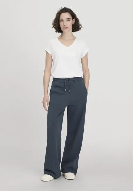 Wide Leg Relaxed Sweat Pants made from pure organic cotton