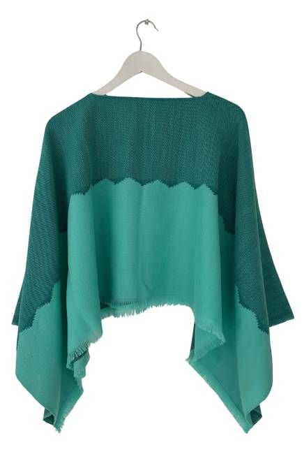 NEW! Valley Wind Wool Poncho Aranya