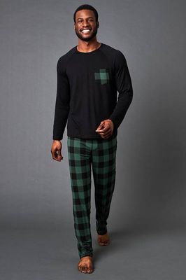 Pajama Set: Long Sleeve Shirt + Pajama Pant