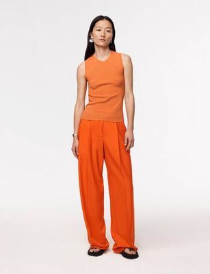 Ribbed Shell Knit - Resale | Tangerine