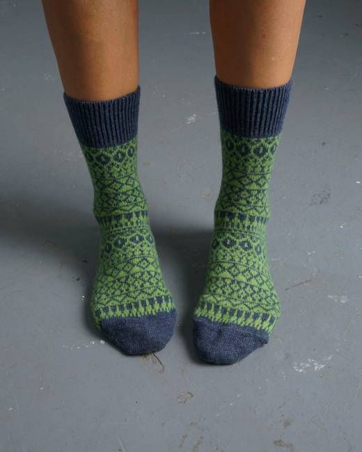 Tomi Wool Jacquard Sock