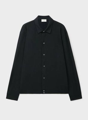 ZQ Merino Super 120s Jersey Schwarzes Overshirt