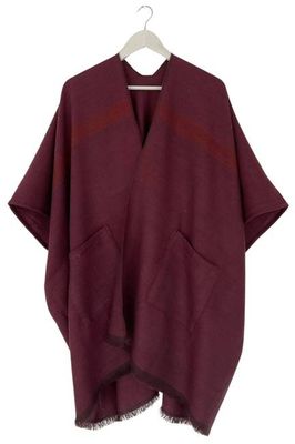 NEW! Wool Poncho Trudi Amarena