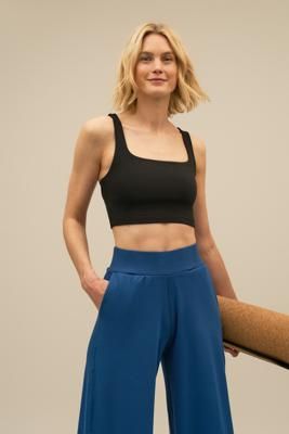 Mallea Twist Back Crop Top