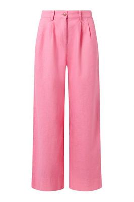 LION - Linen/OC Blend trouser - Pink
